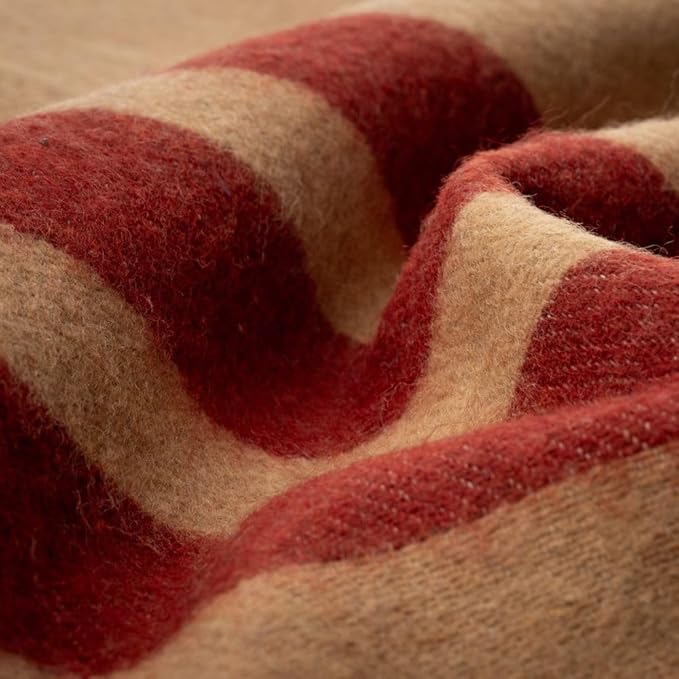 Arcturus Military Wool Blanket - Warm, Thick, Washable - Great for Outdoors, Camping, Stadium Blanket, Picnics, Travel - Car & Bushcraft Survival Kits, Large 64in x 88in 4.5 lb