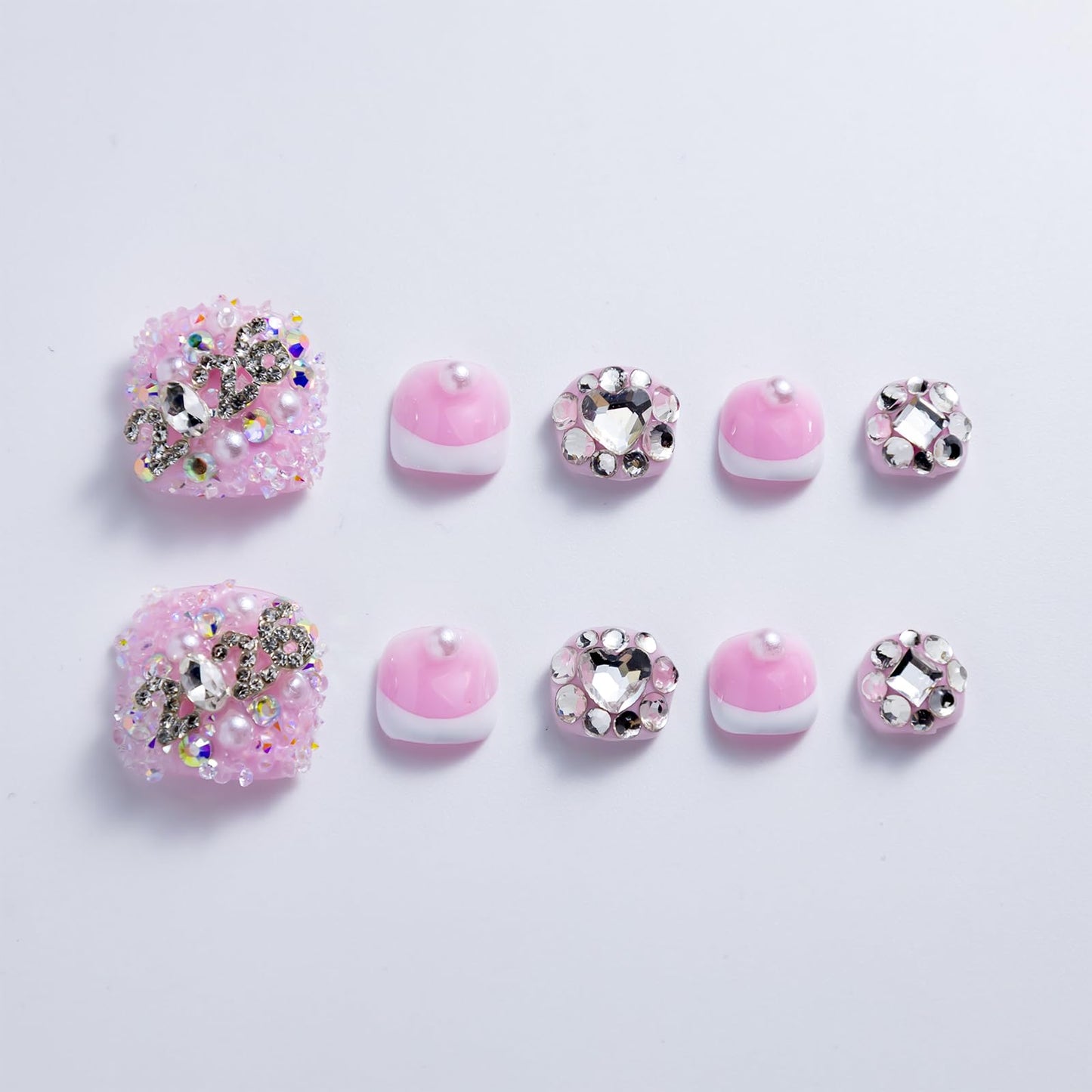2026 Handmade Press On Nails And Toe Nails Set (S)