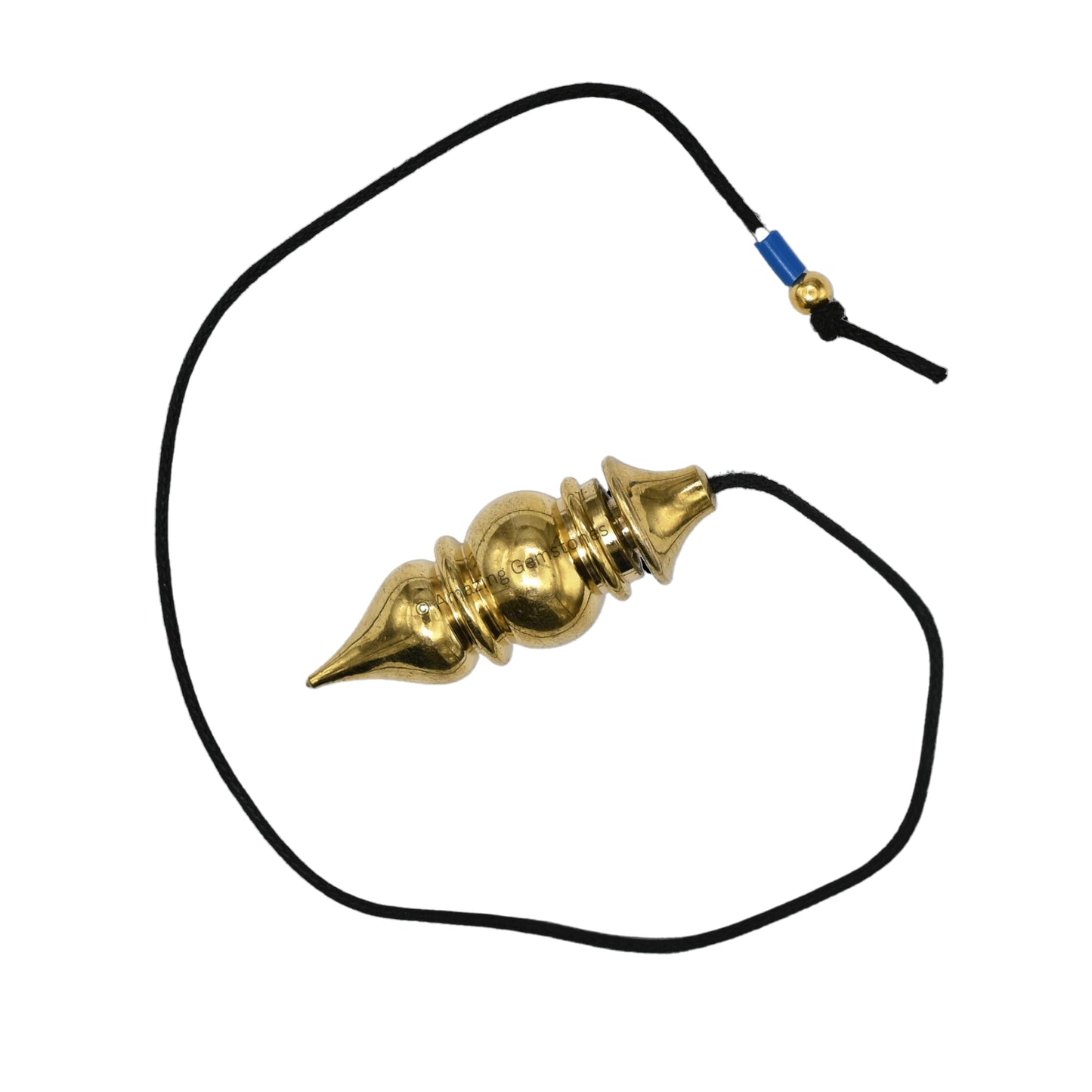 Amazing Gemstone Healing Metal Pendulums for Divination, Gold Tear Drop Pot Steel Copper Pendulum High Energy Pendulo de Bronce Pendulos de Mesa MP89