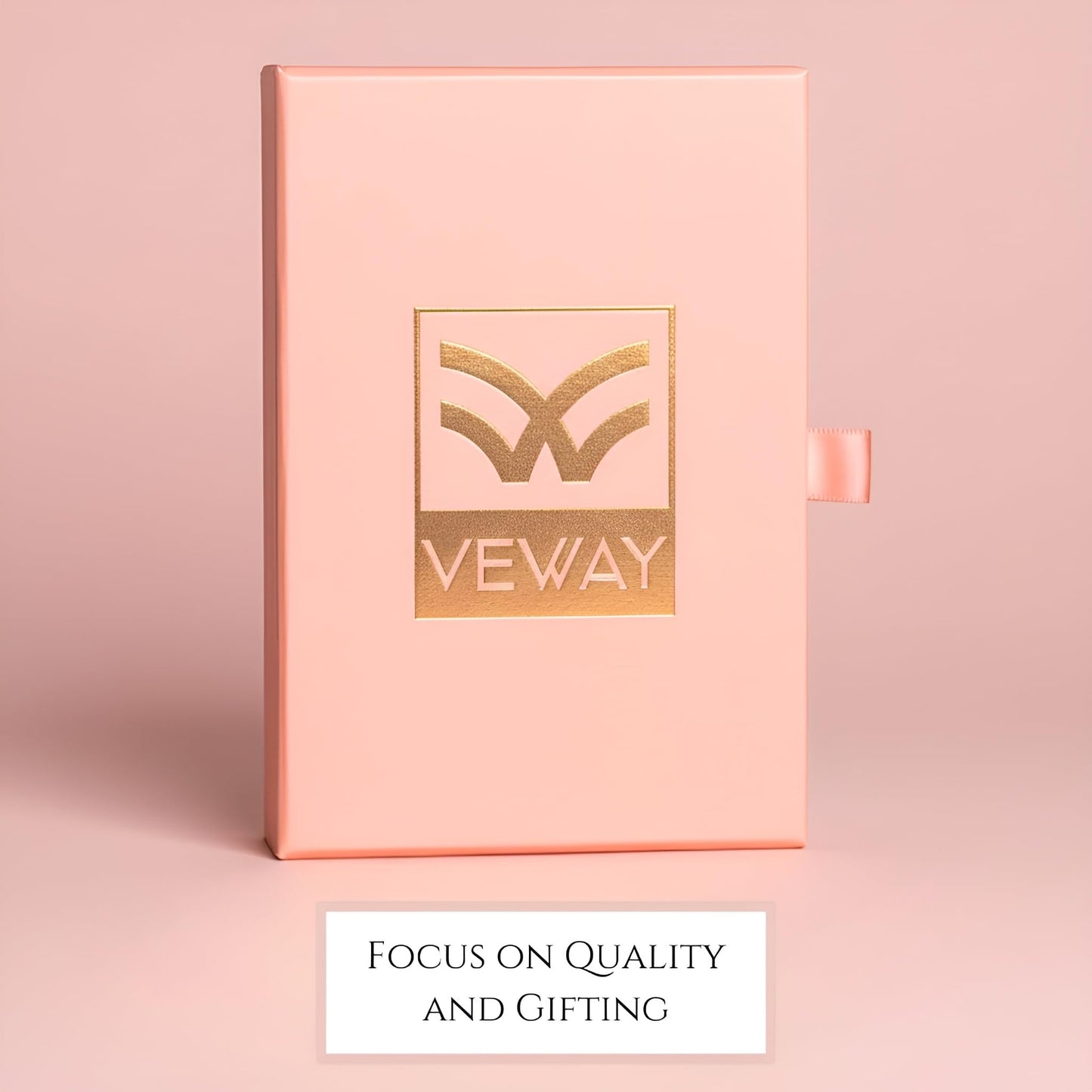 Veway - Luxury Pens for Women, 5 Glitter Rose Gold Writing Pens, Exclusive Pen Sets for Women Gift, Refillable Ballpoint Gift Set for Teachers, Executives & Special Occasions