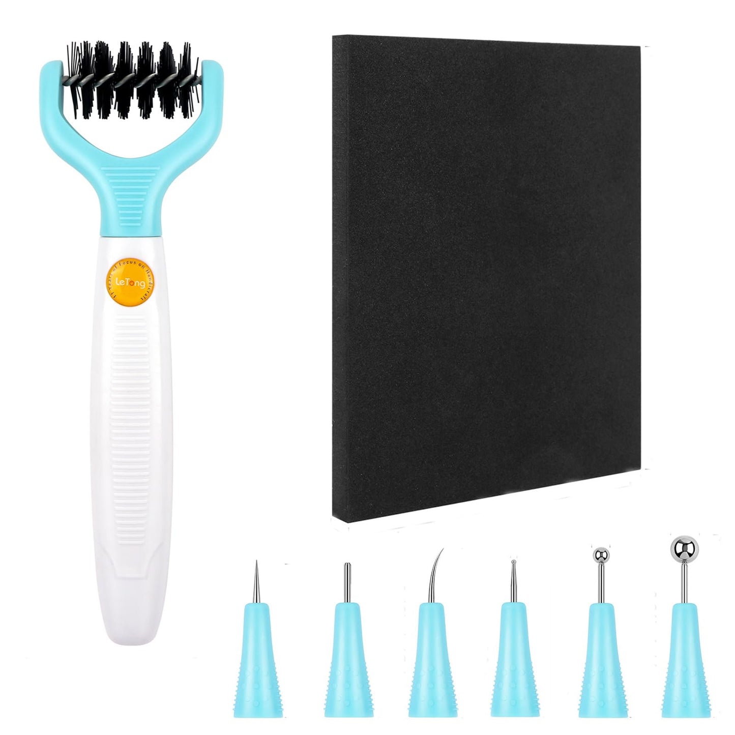 CYFUN DESIGN All-in-One Paper Sculpting Tool Kit & Die Brush for Card Making & Scrapbooking