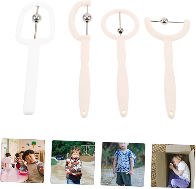 BESTonZON Speech Therapy Tools Tongue Tip Exercise Oral Muscle Trainer Lip and Facial Muscle Exerciser for Speech Rehabilitation