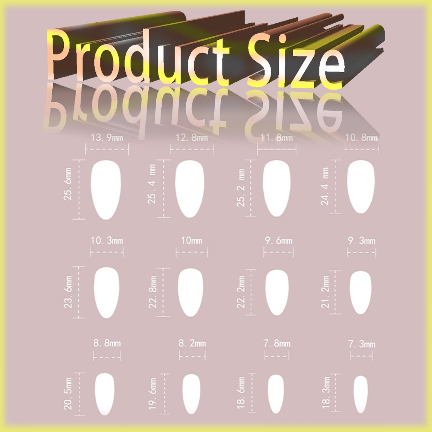 24-Piece Marble Press-On Nails, Curve Line Design, Glossy Brown Glitter, Sparkly Gold River Manicure Art, Almond Shaped, False Nails