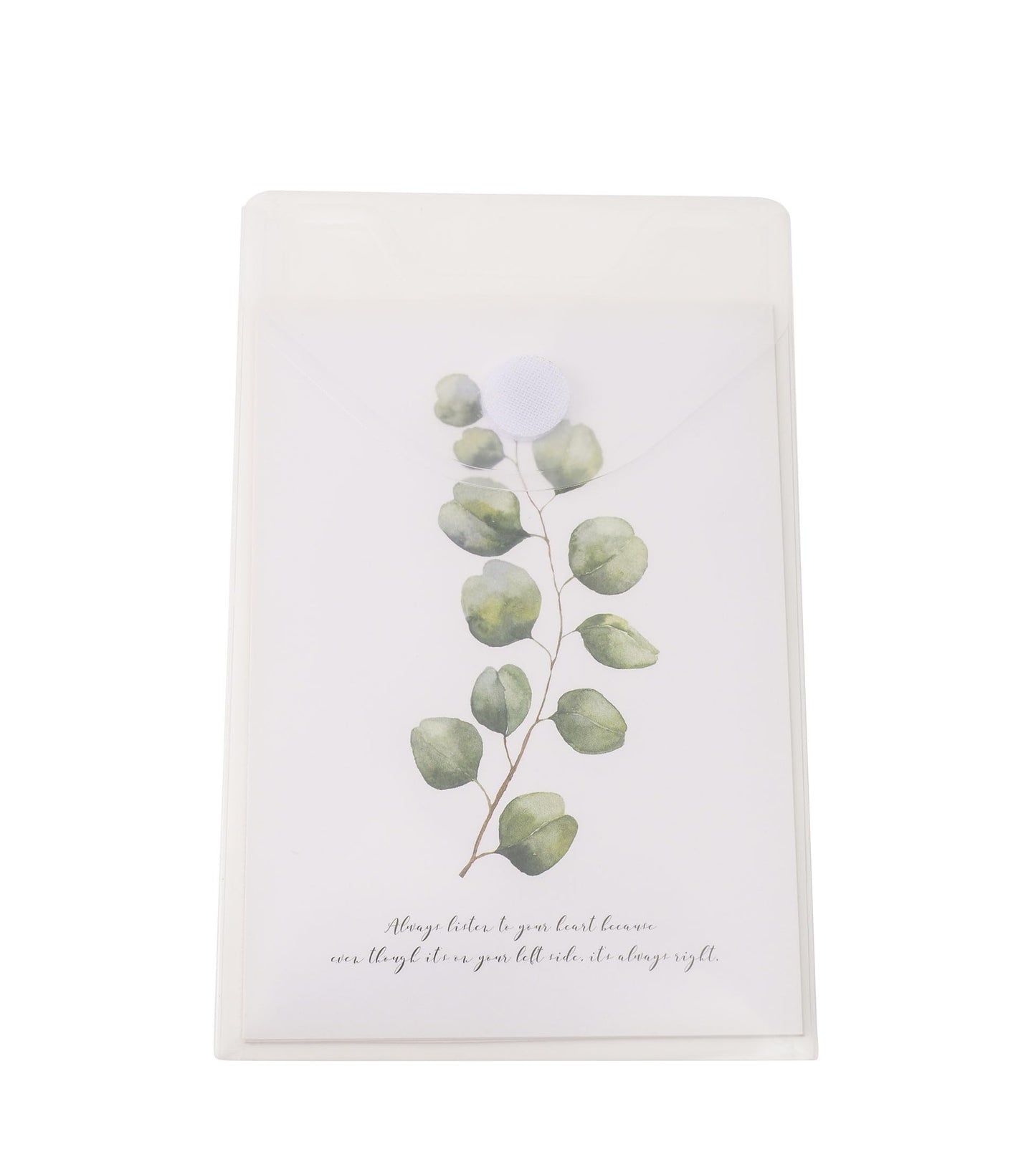 YESSART 6’’ x 9’’ Vertical Clear Plastic Envelopes Receipt Stickers File Storage 40 Pack Hook Loop Closure