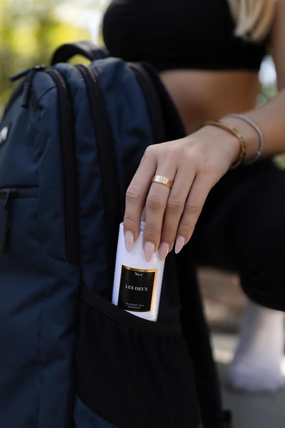 Natural Deodorant Stick - Unisex, Aluminum Free, Baking Soda Free, All Day Protection (No 2 - Amber, Saffron, Sandalwood). Free From Parabens, Sulfates & Phthalates