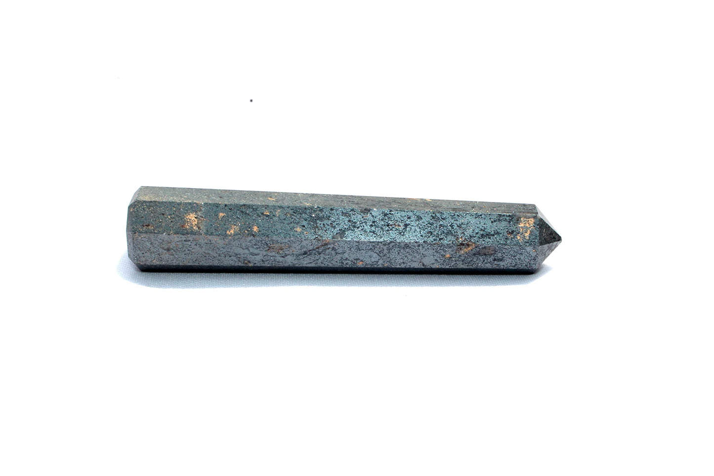 Jet Hematite Obelisk Tower (Approx. 3–3.5 Inch) – Natural Metallic Grey Crystal Polished Gemstone Decorative Piece for Home & Office