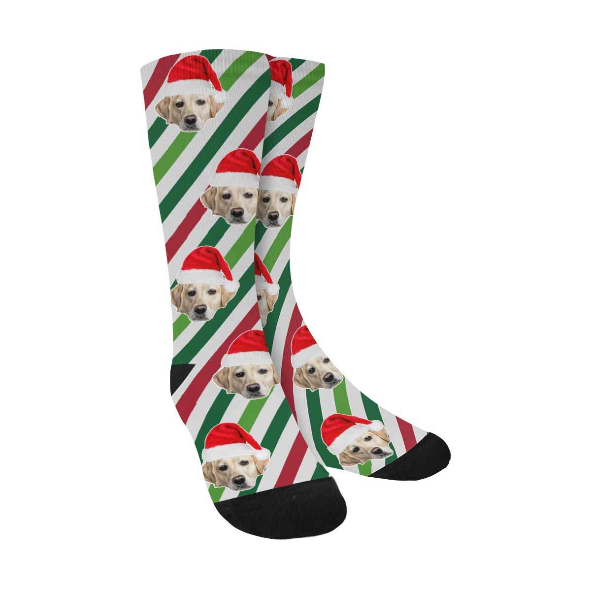 Custom Personalized Tie Dye Socks With Face - Funny Customized Socks for Men and Women Dog Lovers