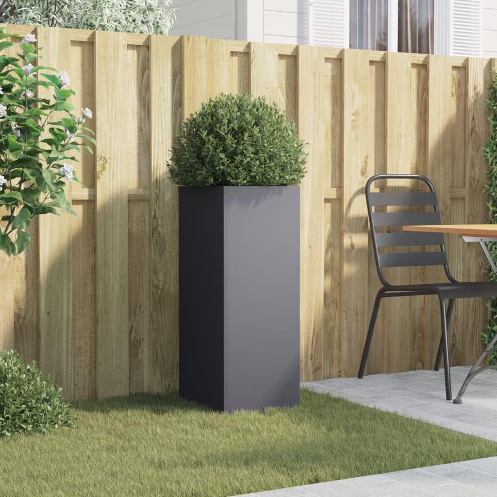 YAFF Planter Anthracite Cold-rolsteel Medium Durable Planter,Pots & Planters-841573
