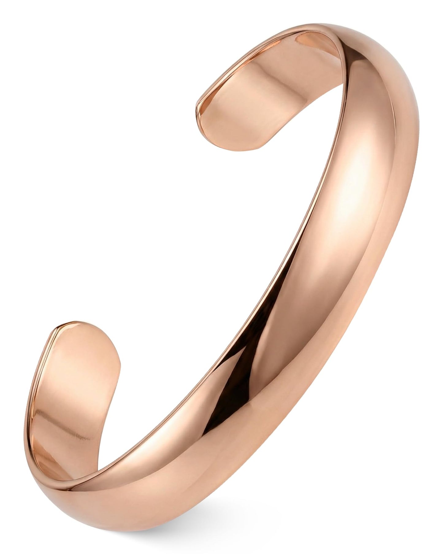 Feraco Pure Copper Bracelets for Women & Men, 99.99% Real Copper Tibetan Cuff Bangle, Adjustable Handmade Jewelry Gift