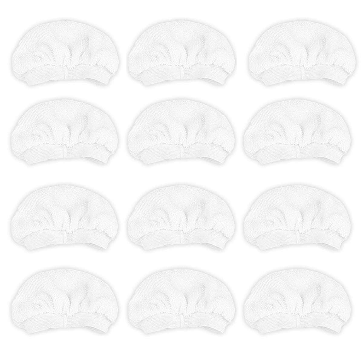 12Pack Microfiber Cloths for Handheld Steam Cleaner Compatible with Bissell Steam Shot (12 Count)