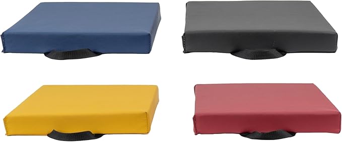 Factory Direct Partners Softscape Toddler, 12" Square, 4-Piece-Volcano Floor Cushion