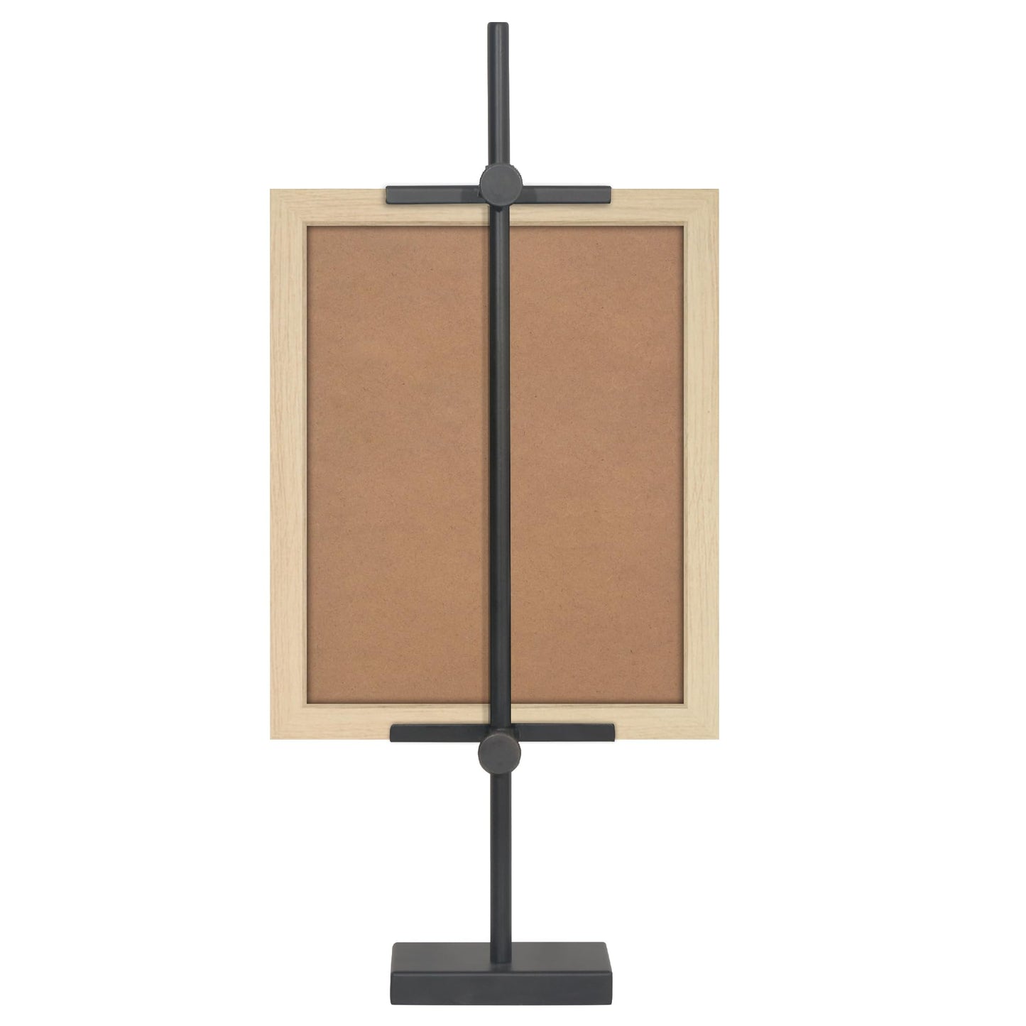Americanflat 18" Adjustable Tabletop Easel Stand for Picture Frames up to 10x8 - Ideal Picture Frame Stand to Display Art, Signs, or Photos - Use Easel Stands for Home or Events - Black