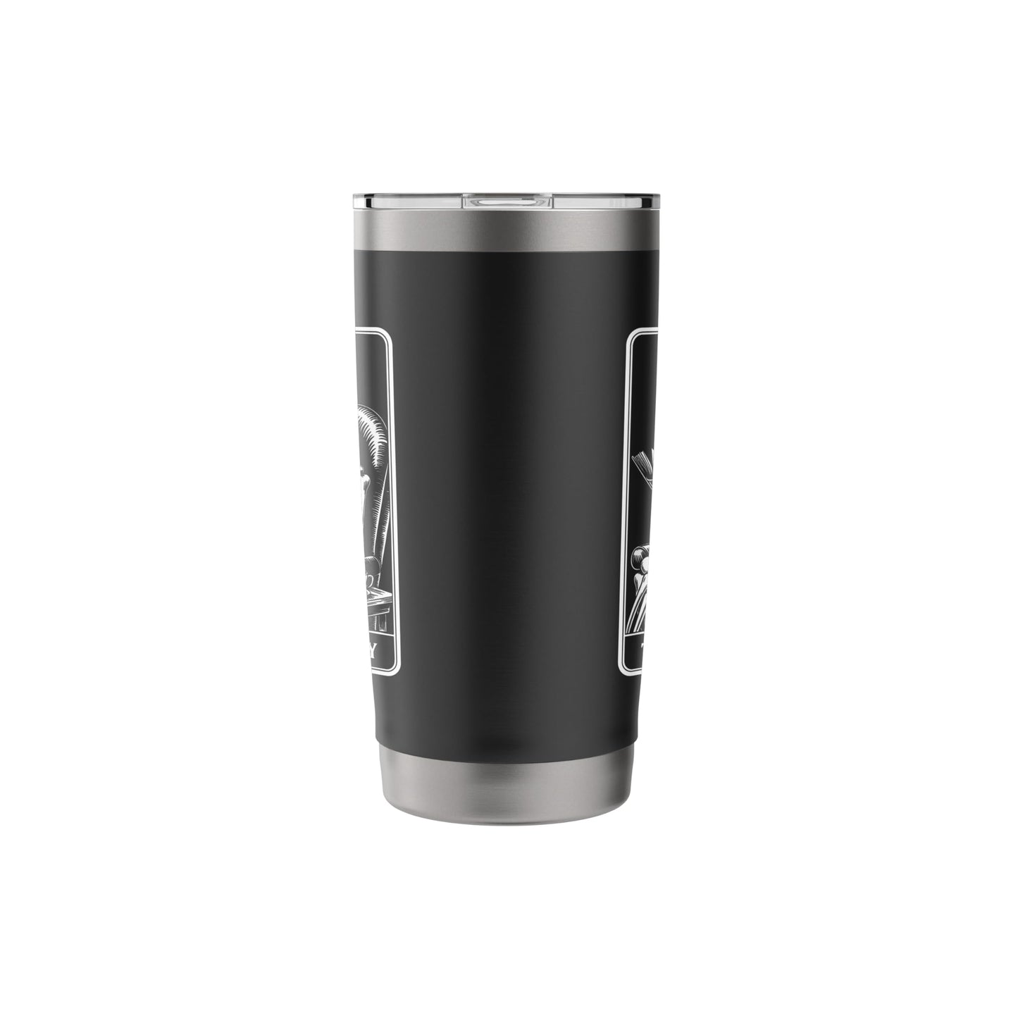 Indoorsy The Homebody Tarot Card Reading Introvert Stainless Steel Insulated Tumbler
