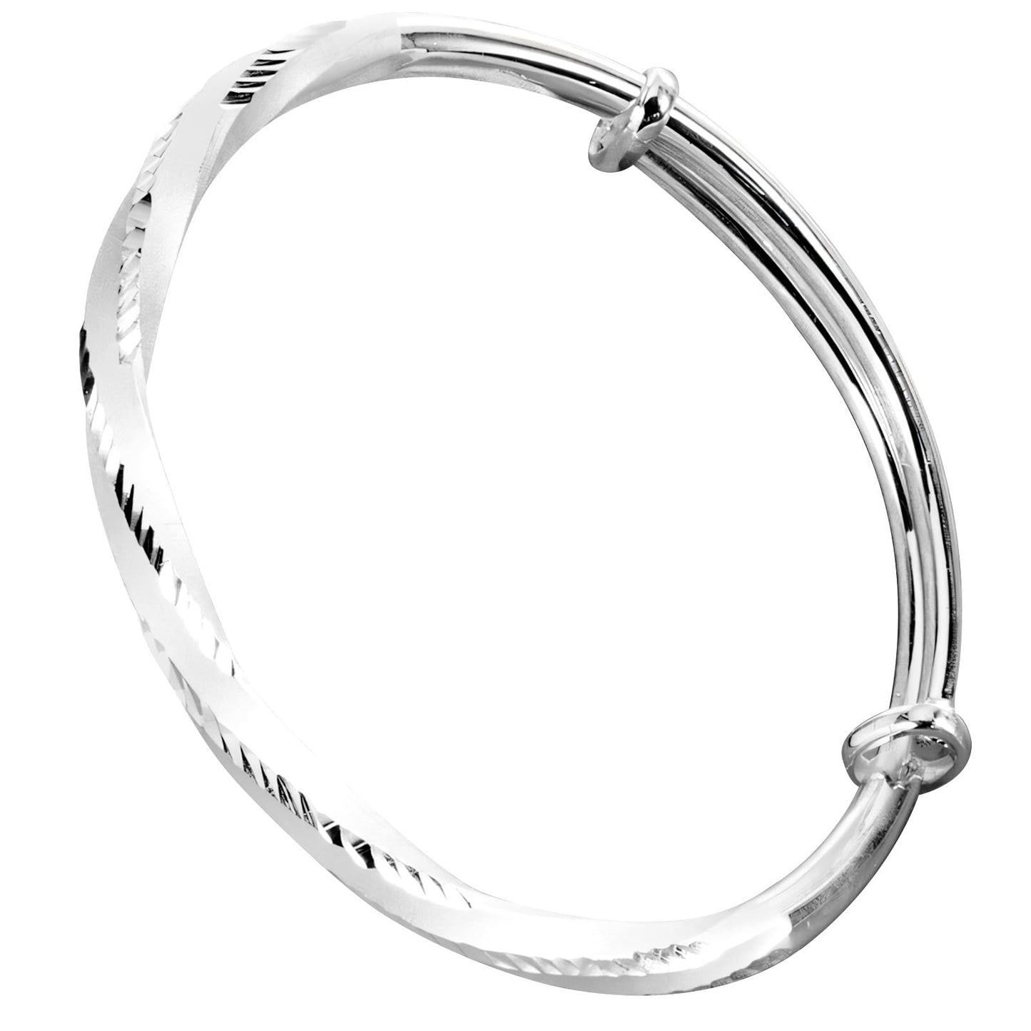 Handmade 925 Sterling Silver Bangle Bracelets For Women Twist Bangle Bracelets Wave Bangles Matte Hammered Bangles Adjustable Bangle Bracelets For Women Minimalist Statement Bangle Christmas Gift