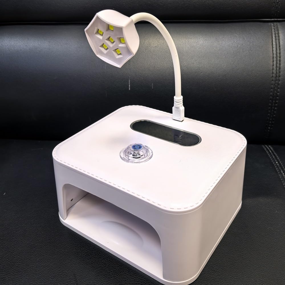 UV Light for Nails, UV LED Nail Lamp with 45 Beads, Auto Sensor, Professional Nail Lamps for Gel Polish