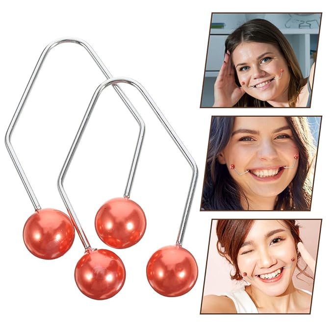 MERRYHAPY 2pairs Makers Facial Trainer Lightweight Design for Easy Use Comfortable Application for Home Travel