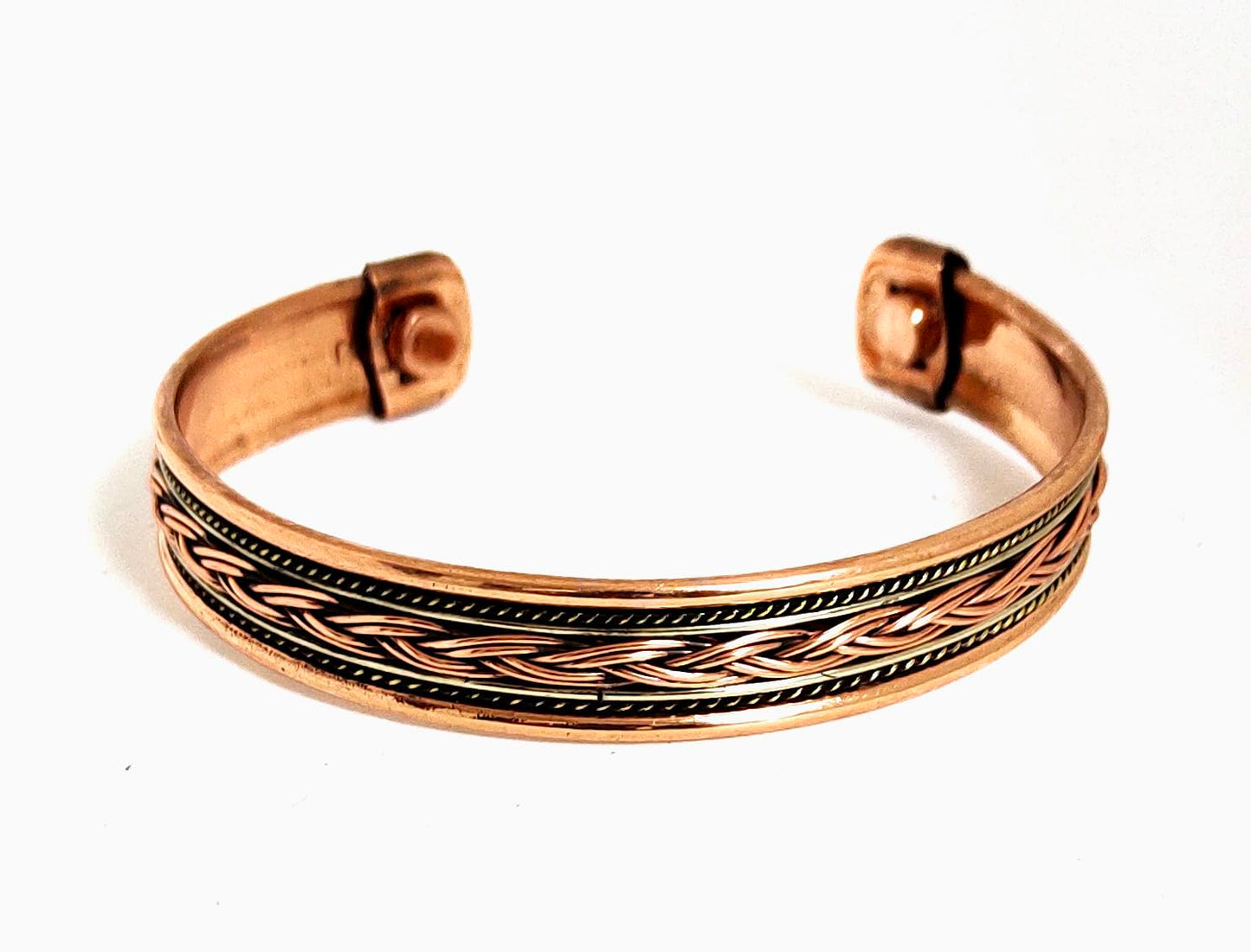 Sawcart Set Of 4 Copper Bracelet Pure Copper Therapy Effective & Natural Relief Cuff for Men's & Women's