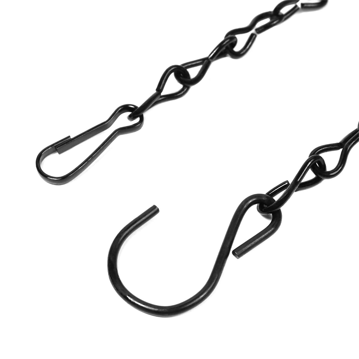 8 Pack 24 Inches Hanging Chain for Bird Feeders, Planters, Birdbaths, Billboards, Lanterns, Chalkboards, Decorative Ornaments (24 Inch 8pc)