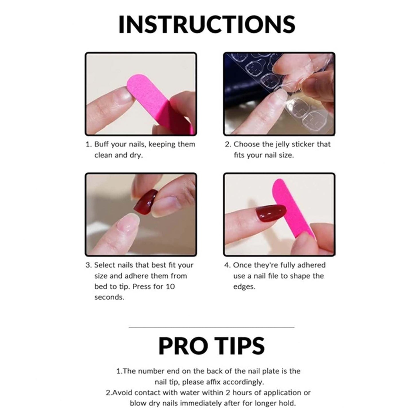 Gifiky Long Gradient Press on Nails Square Fake Nails Nude Nails Tips Full Cover Crystal Gem Design False Nails for Women and Girls 24Pcs