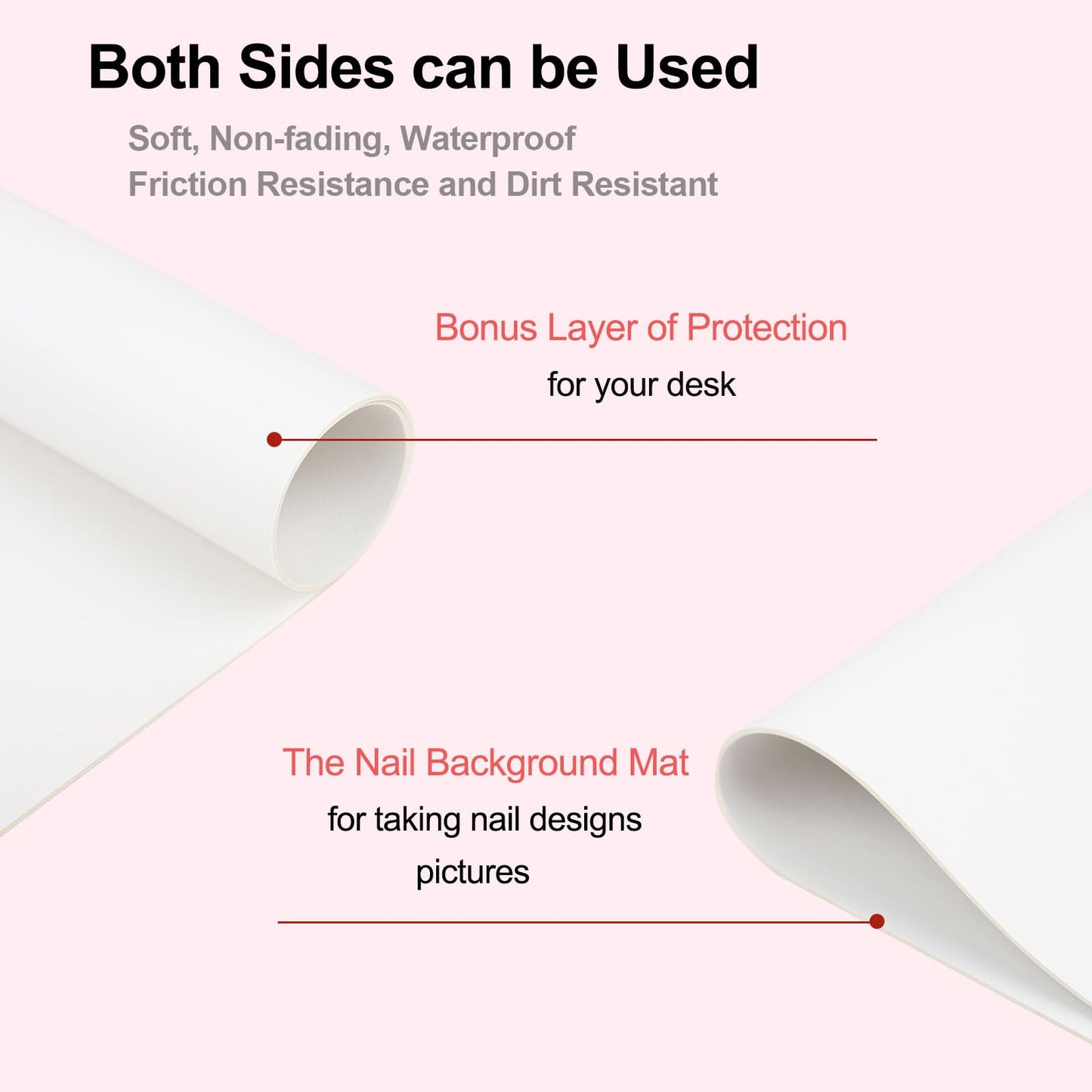 Arm Rest for Nails Tech with Nail Table Mat and Phone Holder,Adjustable Base U-shaped Manicure Nail Hand Rest Stand Pillow Cushion (White)