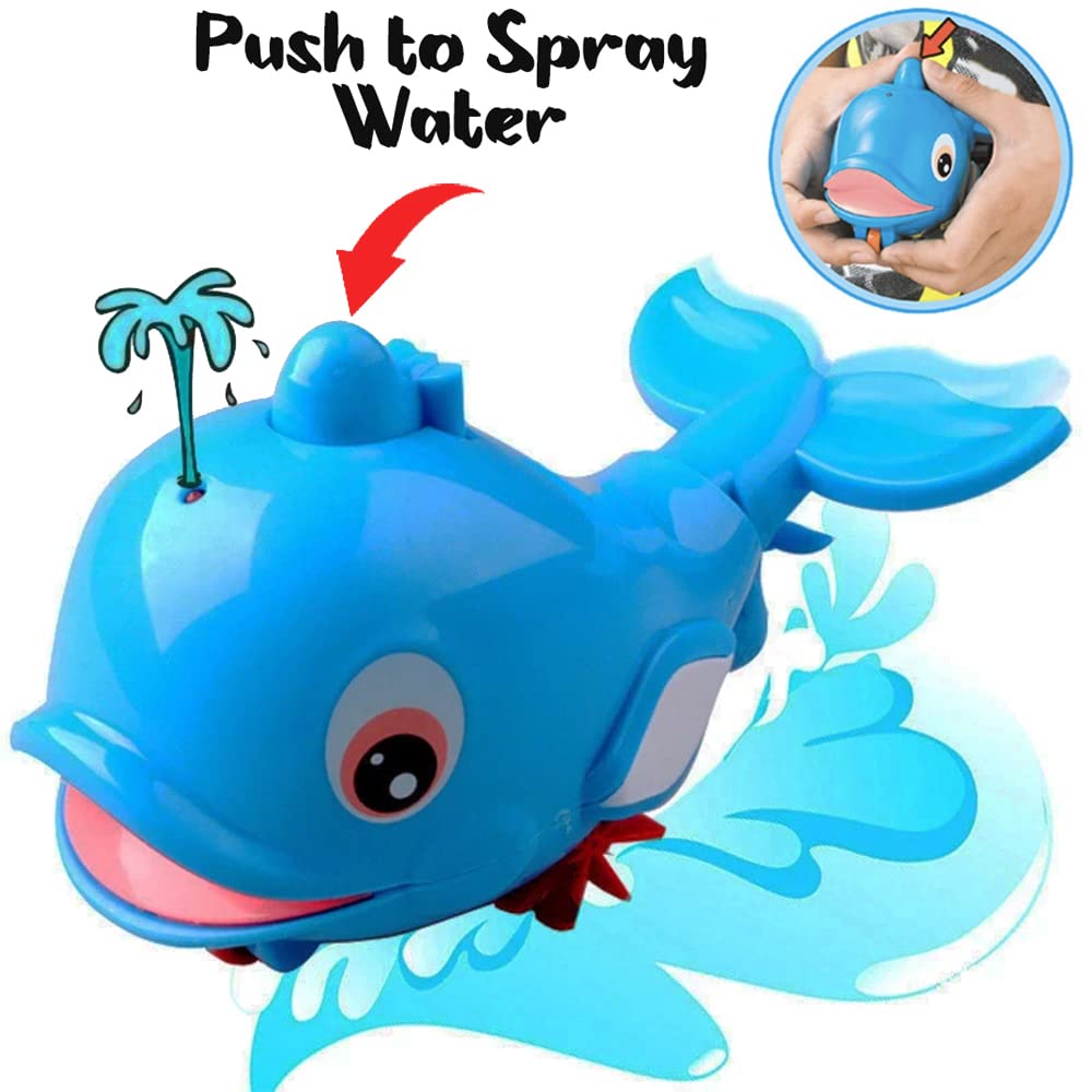 6 PCS Swimming Wind Up Bath Toys - Sea Animals in the Bathtub Windup Motorized Kids Water Bathtime Fun