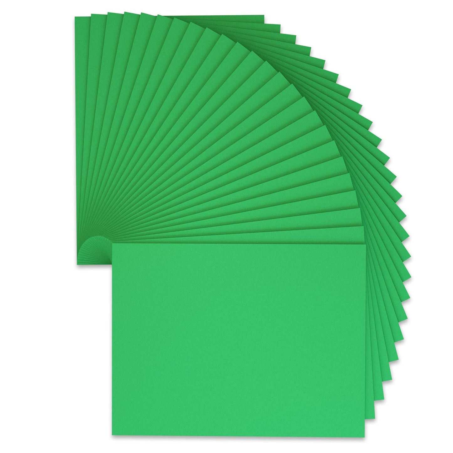 9 x 12 Inch Green Foam Sheets Crafts, 2mm Thick. 25 Pack Premium Green Foam Papers Set, for Crafting,DIY Project,Classroom, Scrapbooking, 3D Card Making
