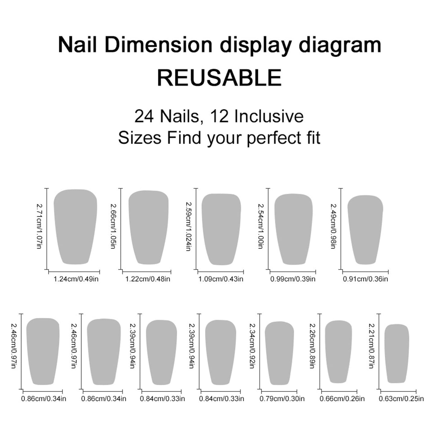 Summer Press on Nails Medium Coffin Fake Nails Gradient Colorful Polka Dot Press on False Nails Rainbow Glossy Full Cover Stick on Nail Reusable Artificial Glue on Nail for Women 24Pcs