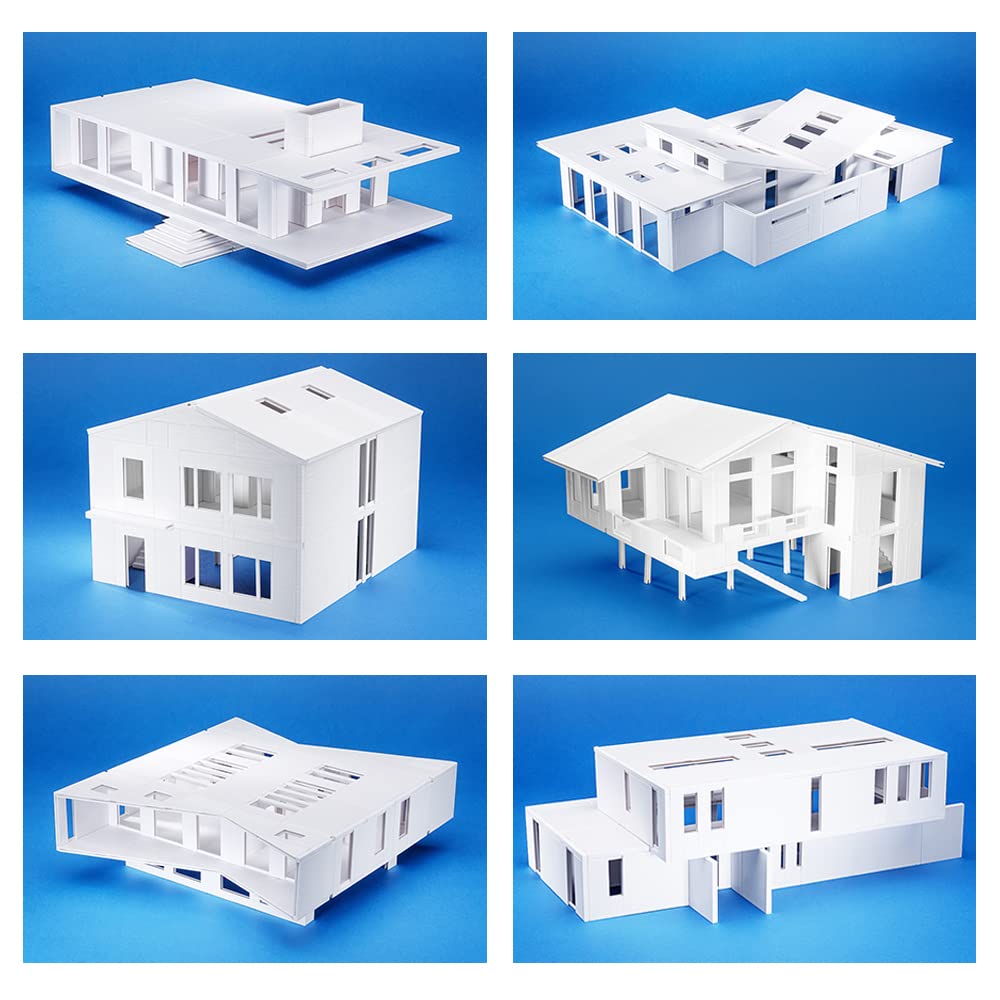 SnapHouse Architectural Scale Model Building Kit (452 Piece), Architecture Model Kit for Adults and Kids Ages 15+