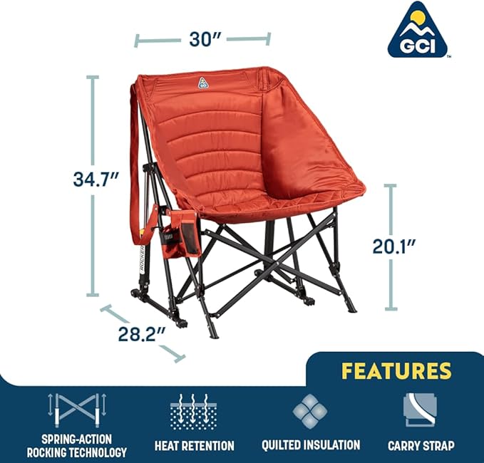 GCI Outdoor Puff Rocker - Amethyst