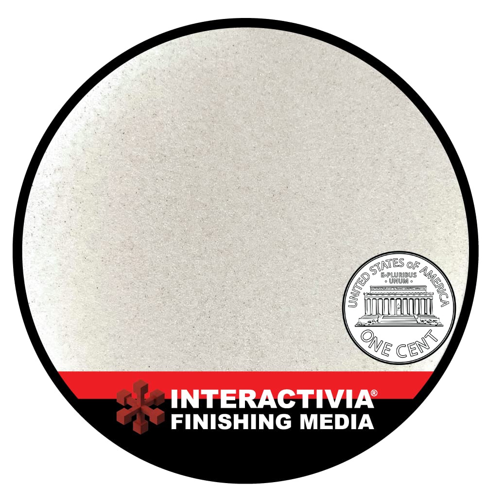 #13 Glass Beads - 8 lb or 3.6 kg - Blasting Abrasive Media (Fine) 220-240 Mesh or Grit - Spec No 13 for Blast Cabinets Or Sand Blasting Guns - Small Beads for Cleaning and Finishing