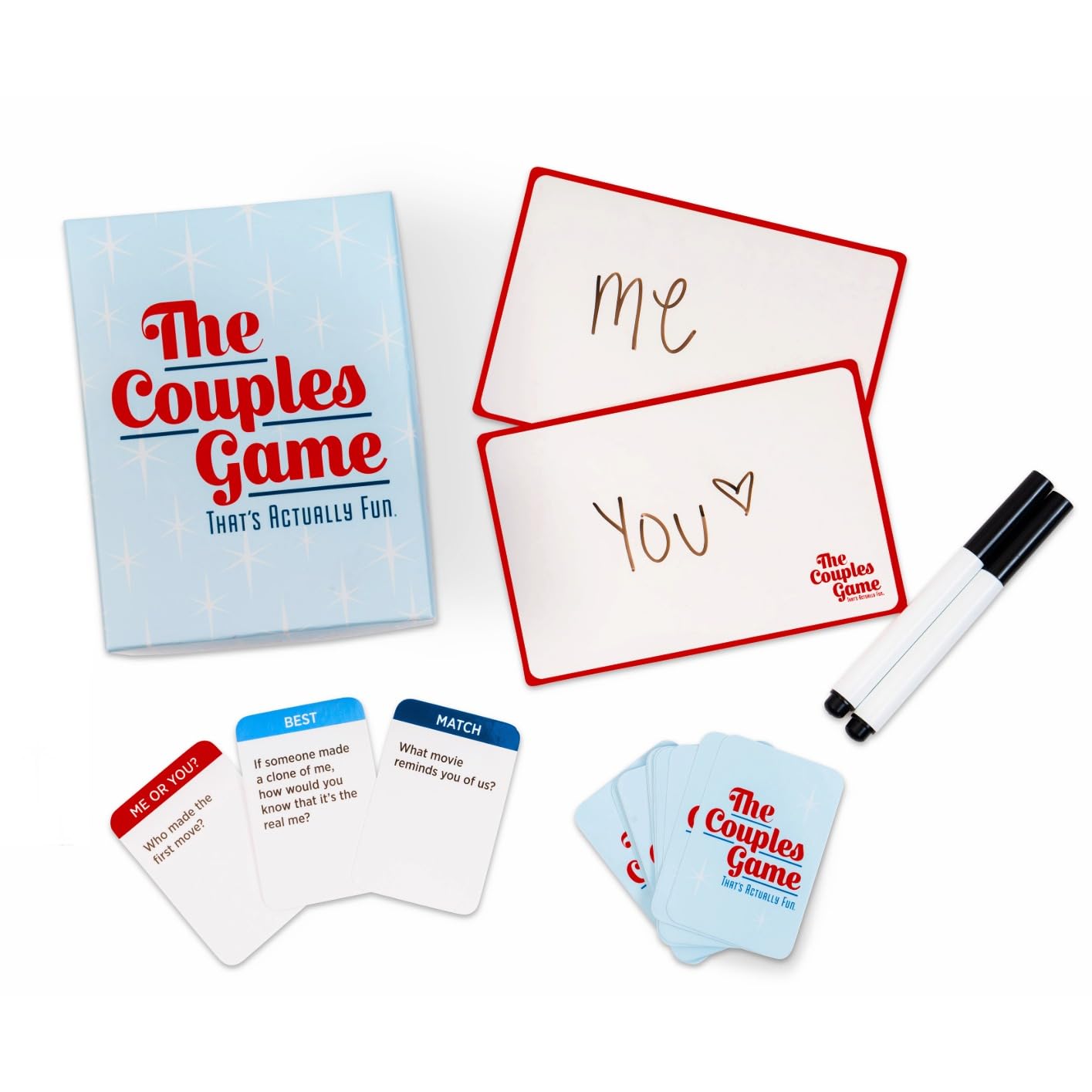 DSS Games The Couples Game That's Actually Fun [Date Night Idea, Relationship Card Game, Newlywed Game, 2 Players for Adults | Couples Gifts, Gift for Her, Gift for Him]