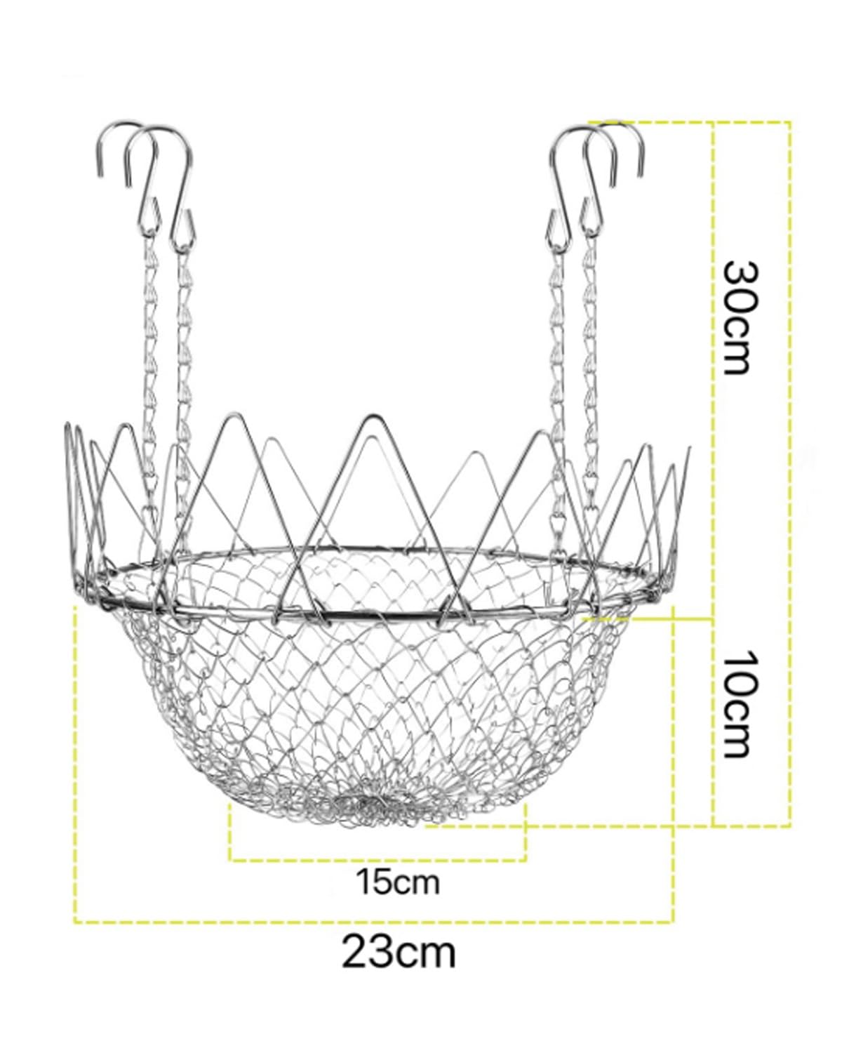 HUCLTZV Adjustable Planter Insert Height Pot Filler Heavy Duty Metal Plant Riser Chain Hooks Deep Planters Hanging Baskets Outdoor Indoor Flower Elevator Garden Patio Balcony Home(1pc)