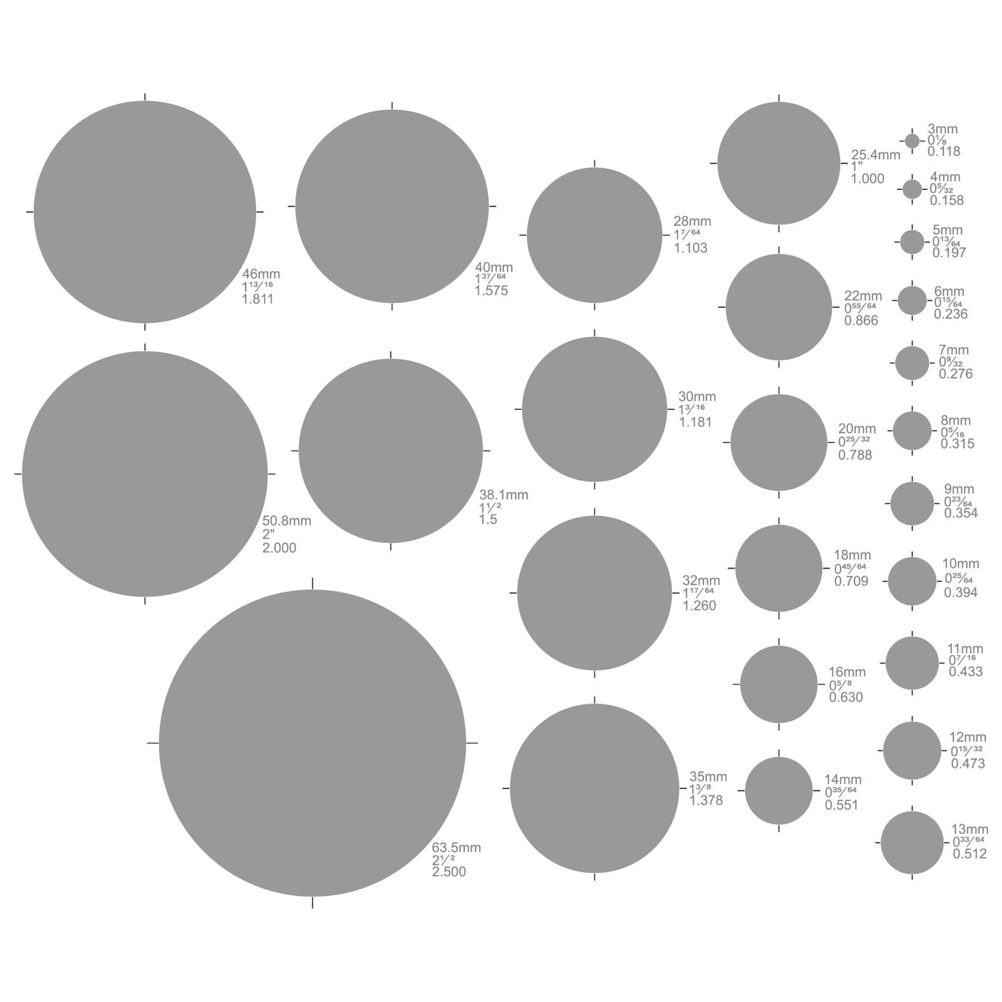 Aleks Melnyk No.200 Metal Circle Template Metric, Circle Tracers for Drawing, Ruler, Template for Drafting, Round Stencil, Architect Tool, Stencil Painting