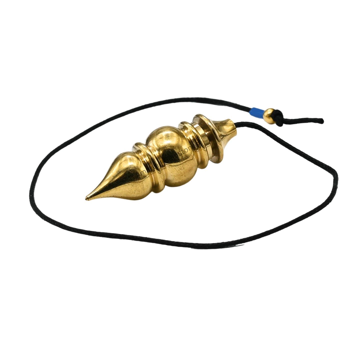Amazing Gemstone Healing Metal Pendulums for Divination, Gold Tear Drop Pot Steel Copper Pendulum High Energy Pendulo de Bronce Pendulos de Mesa MP89