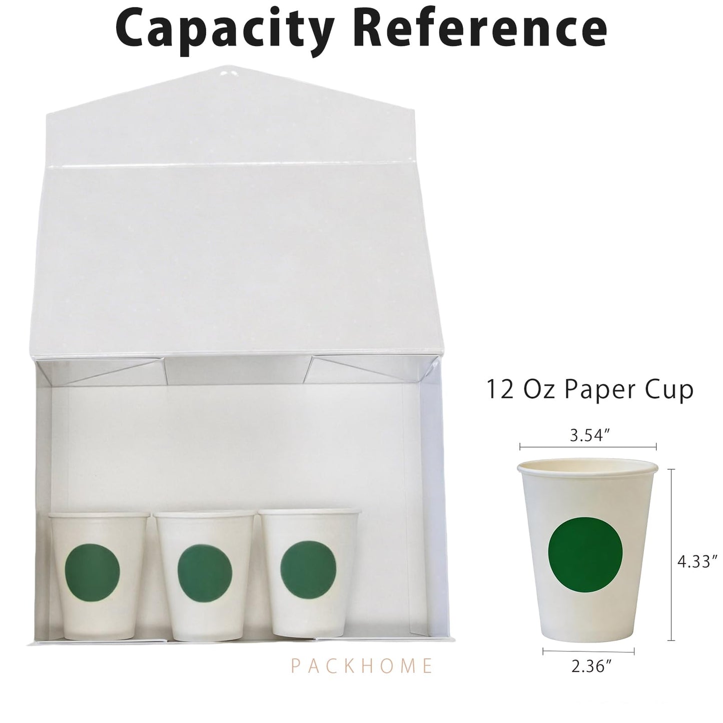 PACKHOME Mothers Day 6 Large Gift Boxes with Lids 13.5x9x4.1 Inches, Sturdy Collapsible Gift Boxes with Magnetic Closure (Glossy White)