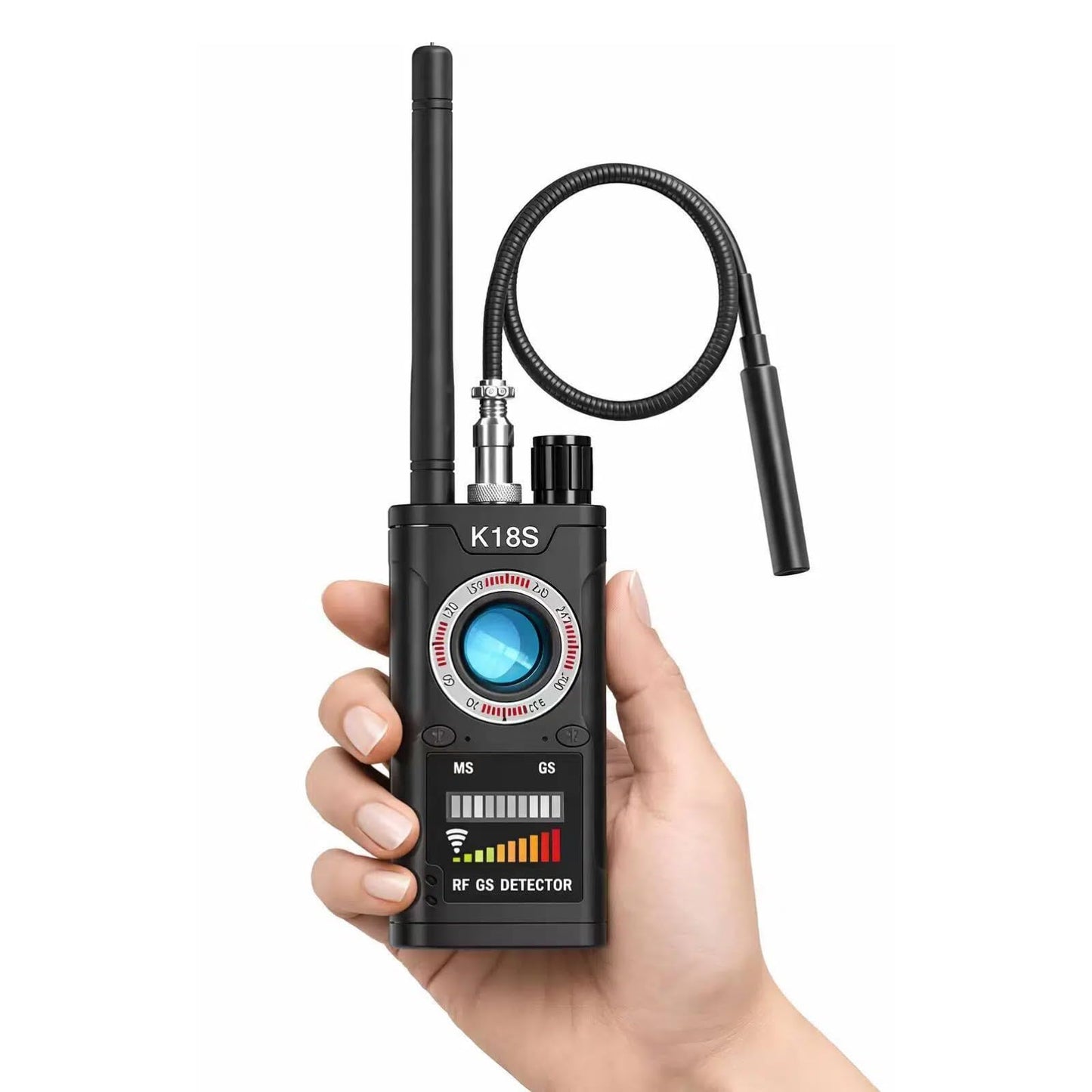SALAN Hidden Camera Detector, RF Signal Scanner & GPS Tracker Finder, Portable Anti Spy Device for Hotel, Travel, Car, Home and Office