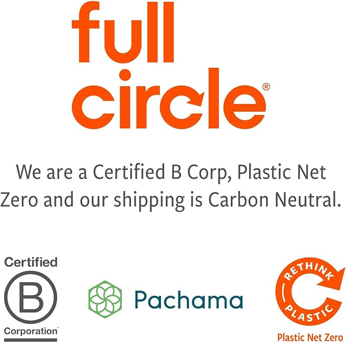 Full Circle Scrap Happy, Food Scrap Collector and Freezer Compost Bin - Hanging Kitchen Countertop Bin for Fruit and Vegetable Waste, Fits in Freezers, Slate