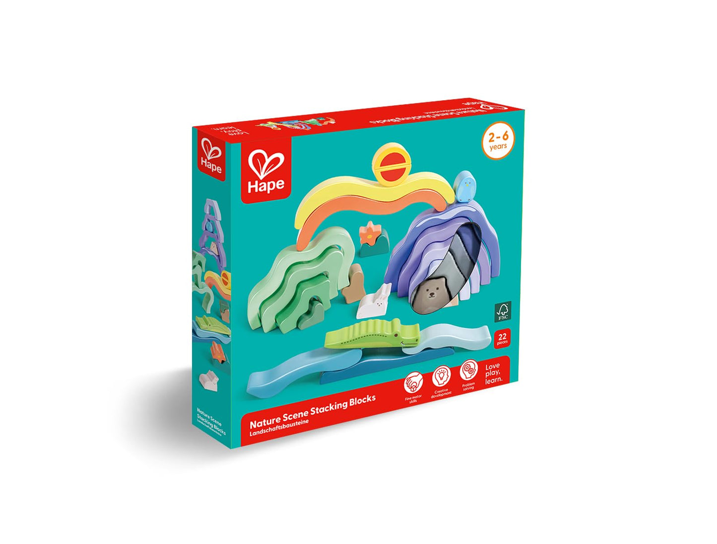 Hape Nature Scene Stacking Blocks