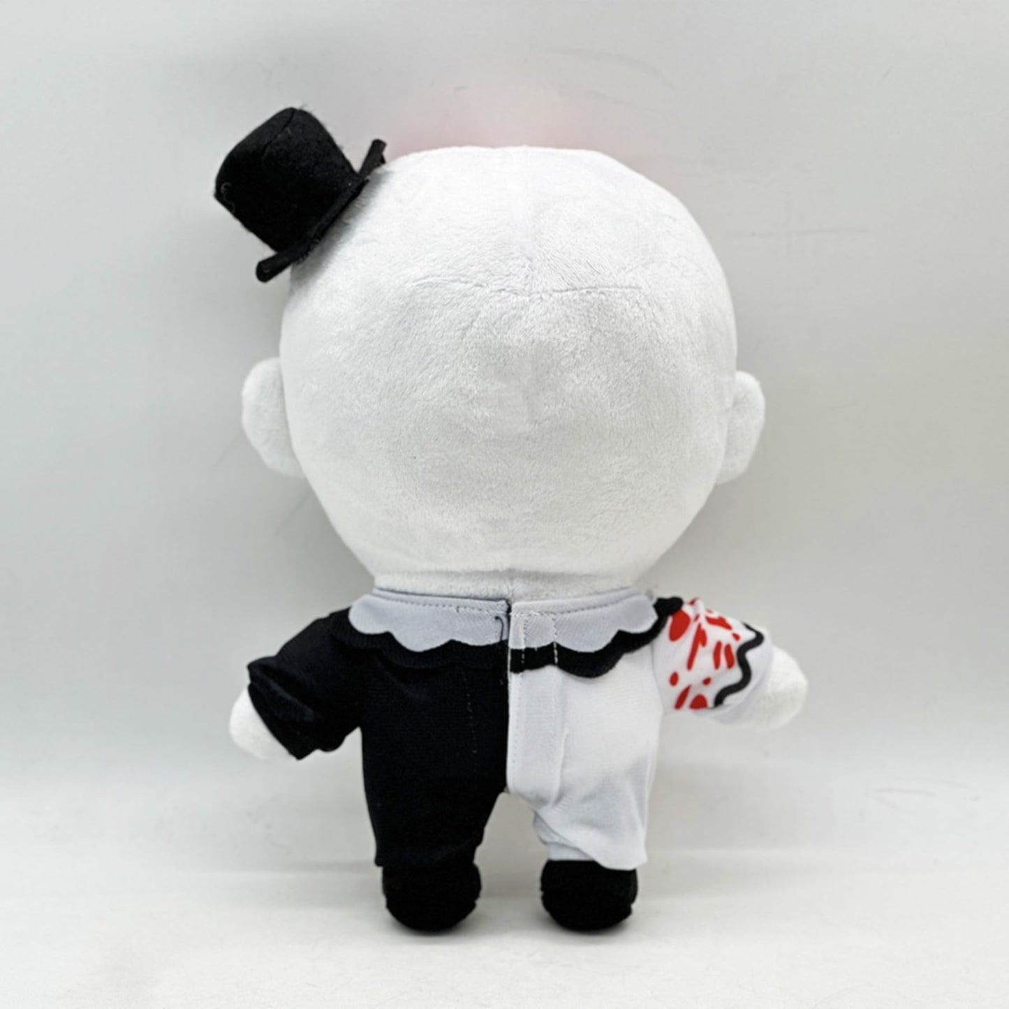 UAZIHEEY Clown Plush Doll Black White Killer Clown Plushies Stuffed Dolls for Birthdays Christmas,A