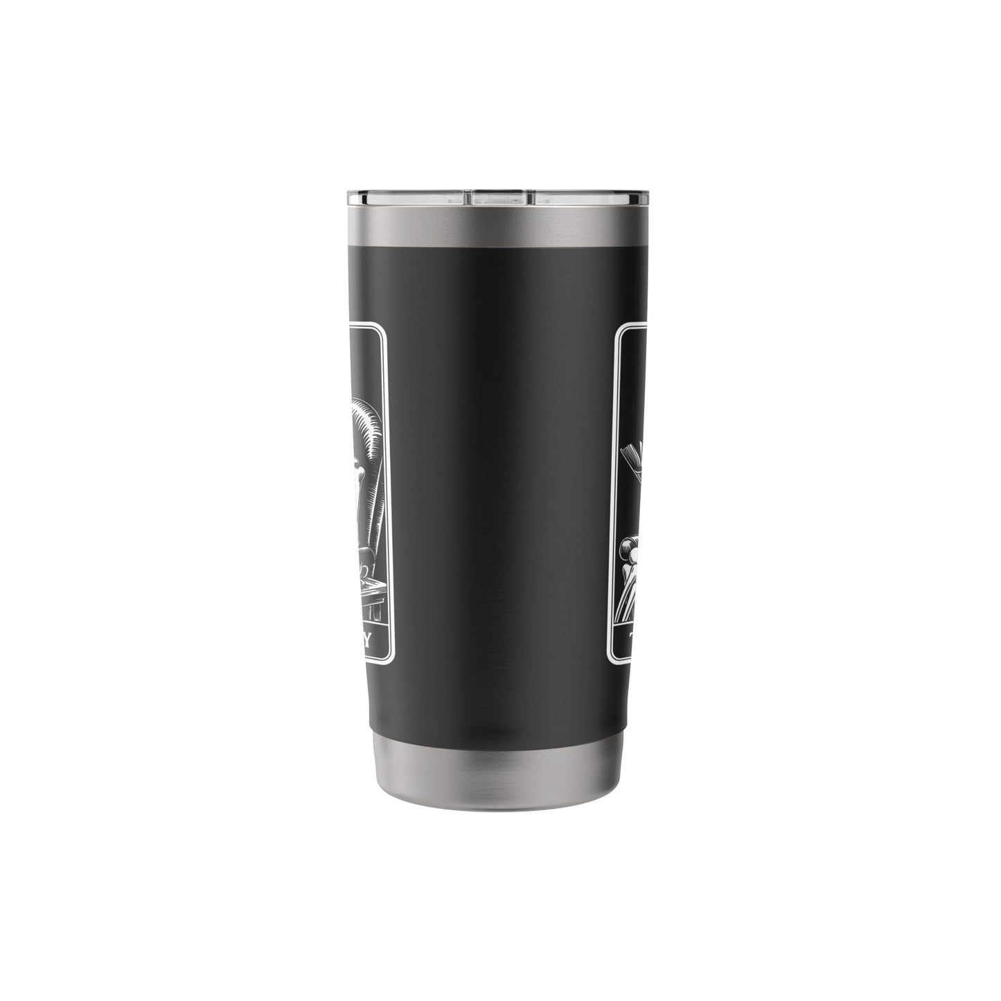 Indoorsy The Homebody Tarot Card Reading Introvert Stainless Steel Insulated Tumbler