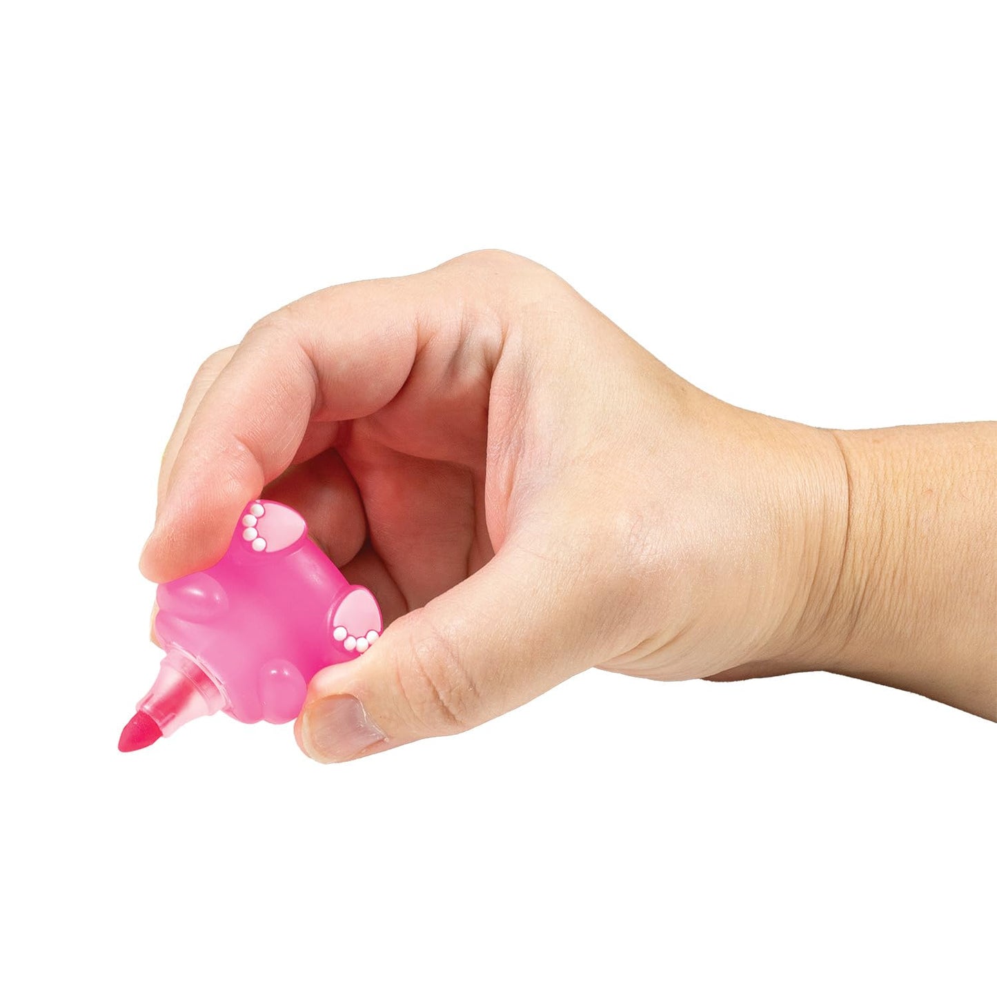 Raymond Geddes Scented Baby Hippo Highlighters – Pack of 24 – Fruity Chisel-Tip Markers for Kids, Students, Classroom Supplies