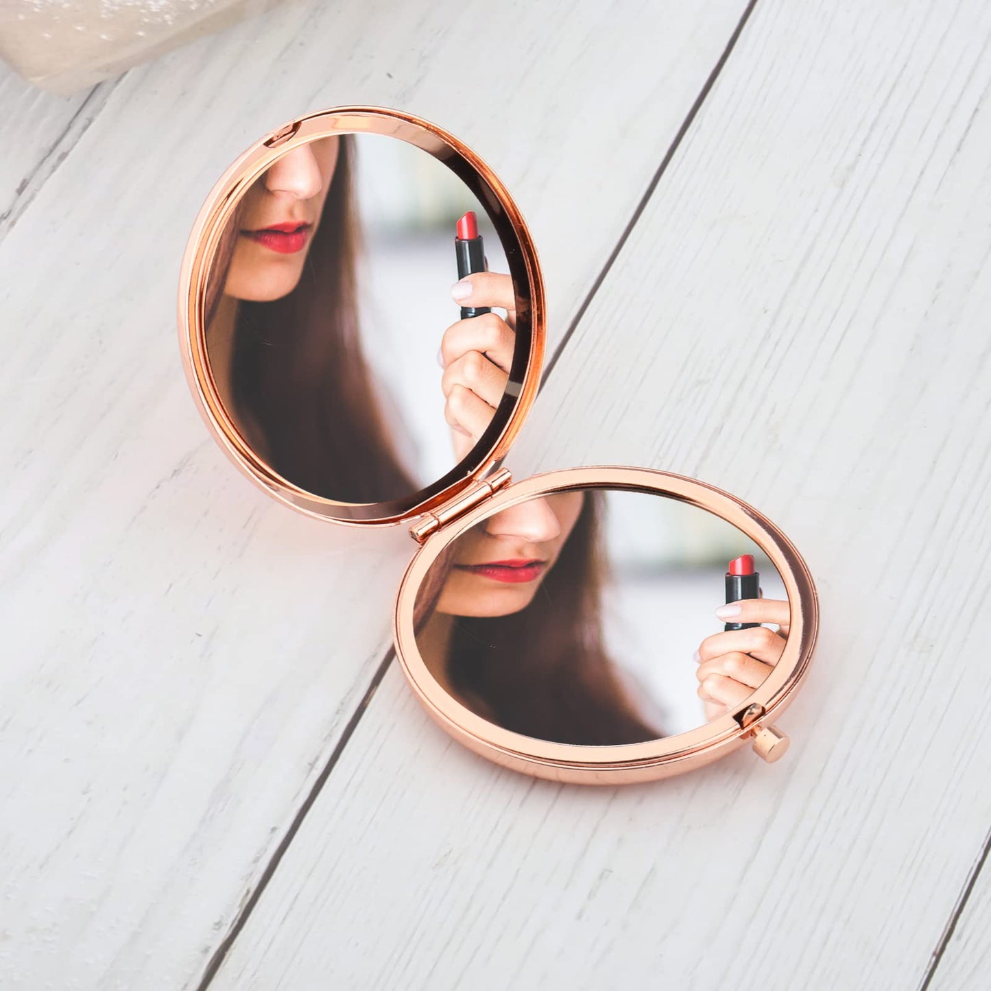 WUSUANED Movie Quote Makeup Mirror Practically Perfect in Every Way Mirror Fantasy Inspired Gifts for Movie Fans