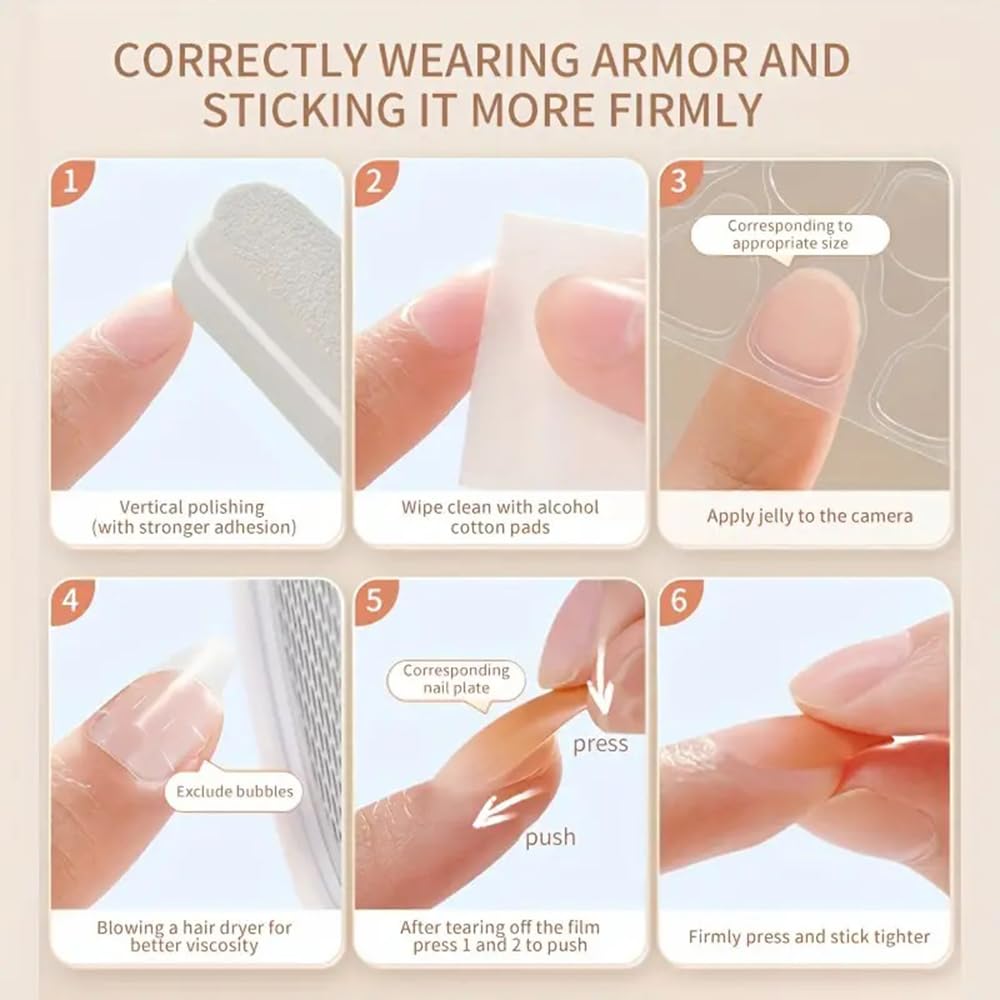 Chrome Press on Nails Medium Square Fake Nails Color Aurora False Nails Press ons with Color Gradient Blending Design Glossy Acrylic Nail Full Cover Reusable Stick on Nails for Women Manicure 24Pcs