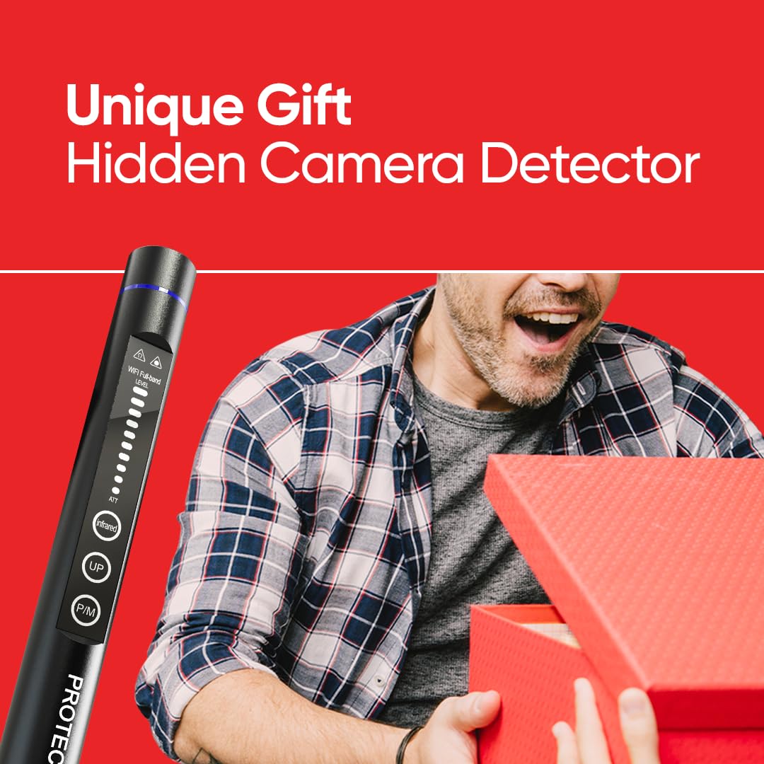 ORIONYX Hidden Camera Detector, Privacy Pen Anti-Spy Camera Finder, Bug and GPS Tracker Detector for Home, Office, and Travel - Hero Pen Hidden Device Detector, Perfect for Gift