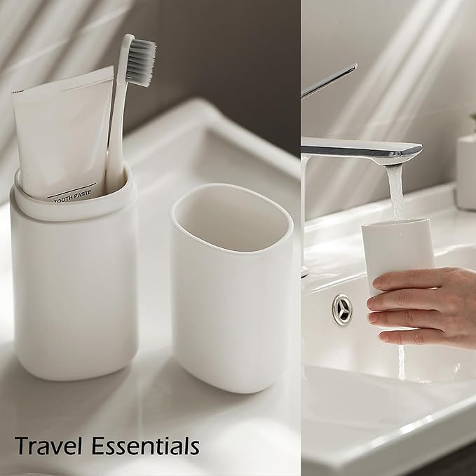 Travel Toothbrush Holder, Toothbrush Travel Case, Multifunctional Dustproof Toothbrush Cover, Portable Toothbrush Case Suitable for Business Camping Travel or Daily Use （1Pack）