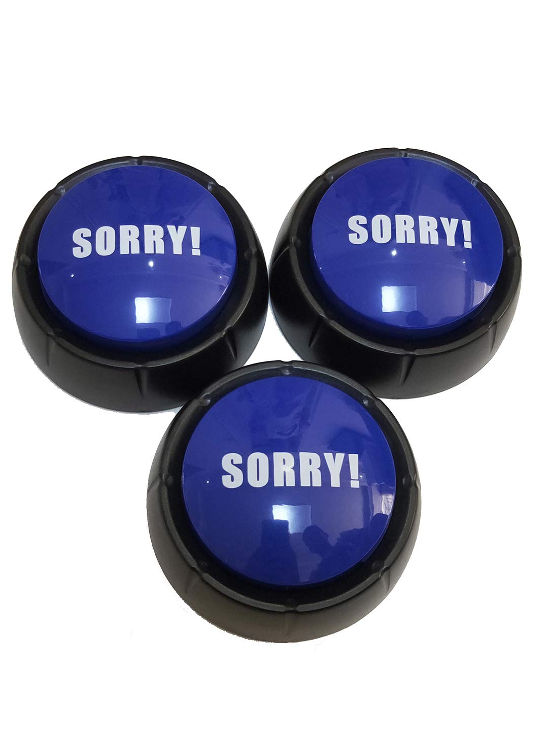 Joffreg Set of 4,The NO, YES, Sorry and Maybe Sound Buttons