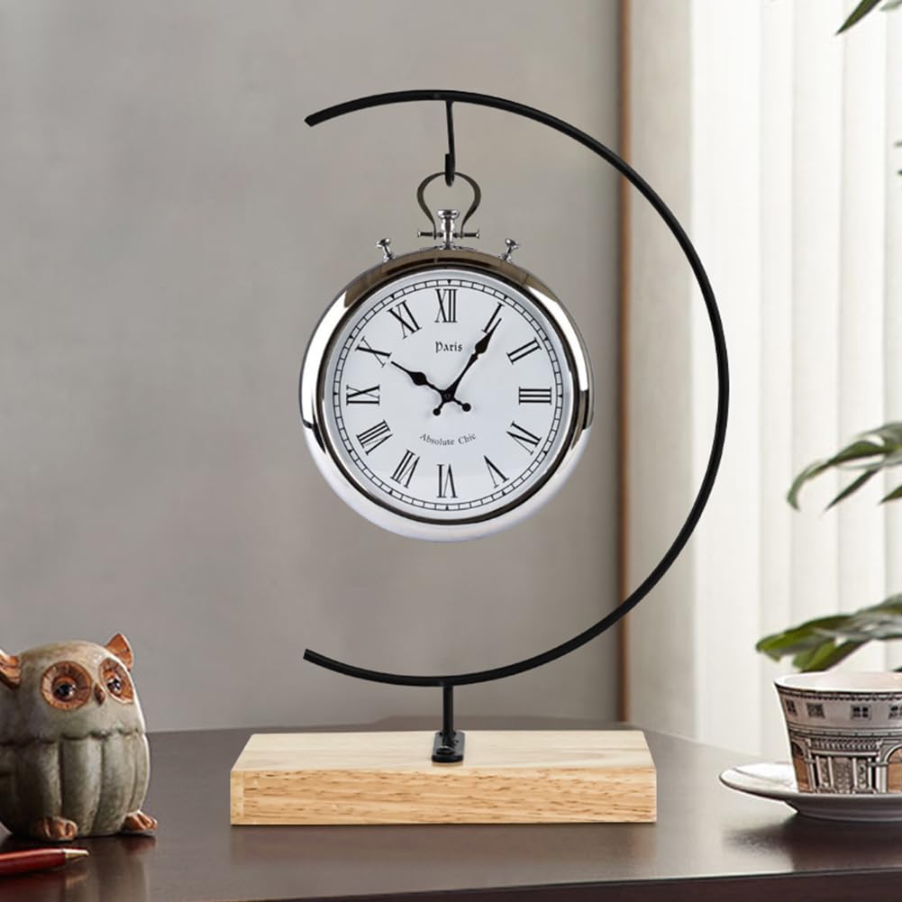 CXLE Ornament Display Stand - Iron Pothook Stand for Hanging Glass Globe, Air Plant Terrarium, Witch Ball, Christmas Ornament and Home Wedding Decoration