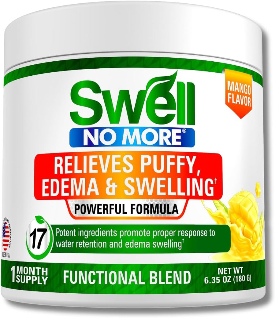Swollen Feet and Ankles, Reduce Swelling Legs, Edema Relief for Legs, Edema, Ankle Swelling Relief, Water Pills for Swollen Legs, Anti Bloat, Puffy Face Reducer