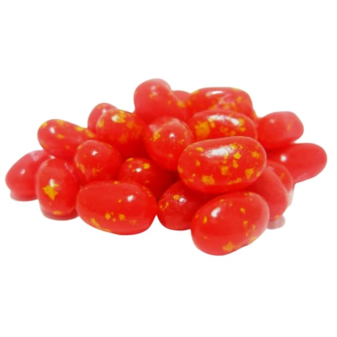Needzo Sizzling Cinnamon Jelly Beans, Hot and Spicy Gourmet Chewy Candy, Bulk Shareable Candy, 3.5 Ounces, Pack of 3
