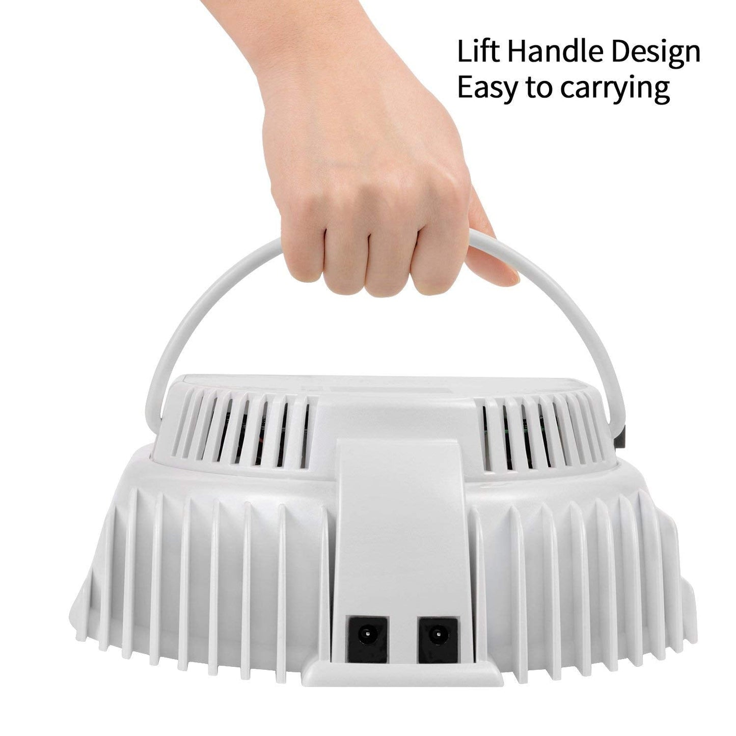 MINI LOP 64W Rechargeable Pro LED Gel Nail UV Light UV LED Nail Lamp Cordless Led Light for Nails(White)